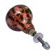 Hand Pinted Flower Indian Kashmiri Cabinet Knobs